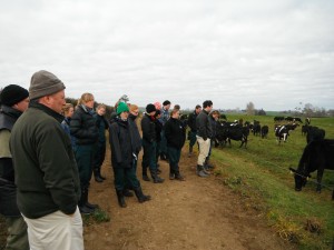 Veterinary students with Bryan Mckay on Grass Safari 2012